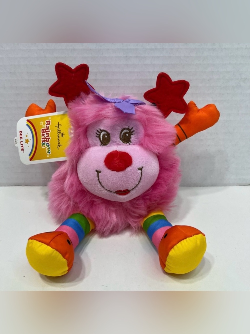 RAINBOW BRITE Sprite Dee Lite hallmark retired plush stuffed animal doll toy NWT